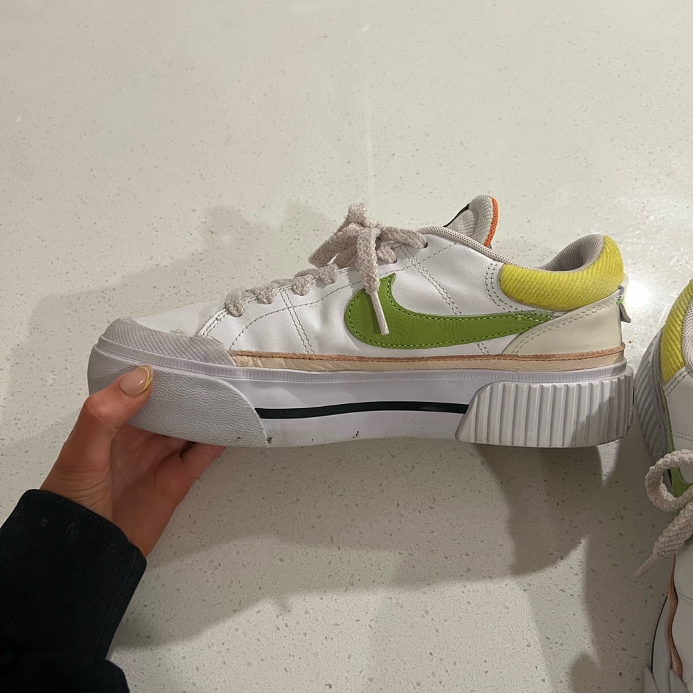 Nike - Court Legacy Lift ‘Feel Love’ - White - Picture 3 of 8